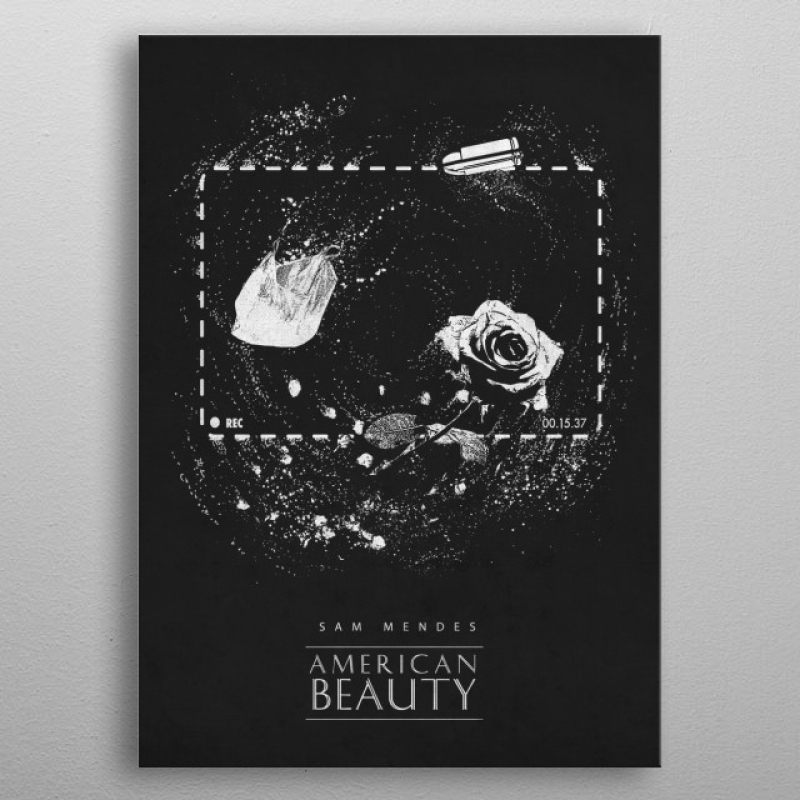 Displate Metall-Poster "American Beauty"
